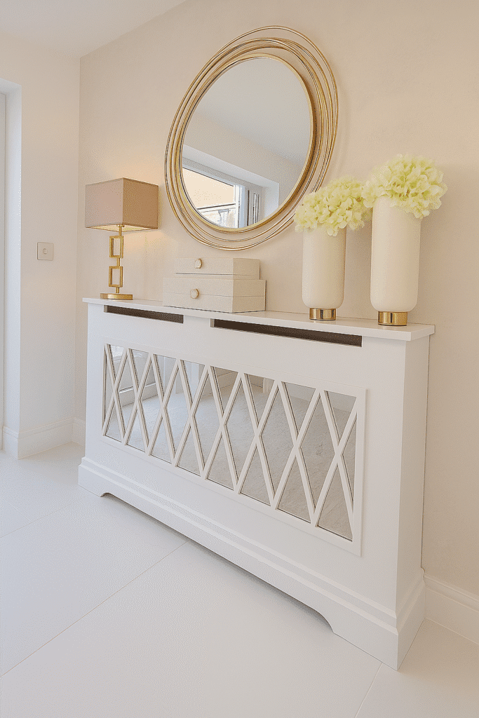 Bailey Collection Mirrored Radiator Enclosure | AUUNIQUE