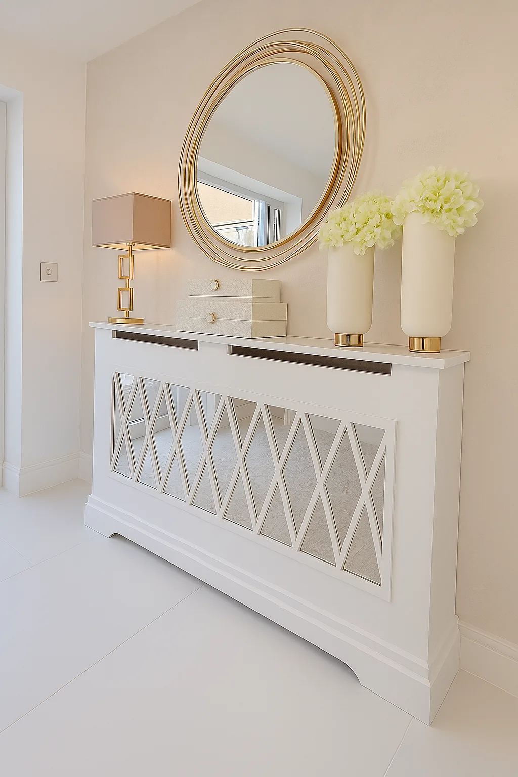 The Bailey Mirrored Radiator Cover - Image 6