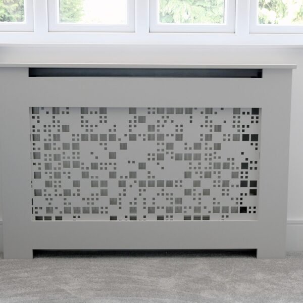 Modern Block Pattern Radiator Cover