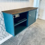 Floating TV Unit – Solid Oak Top