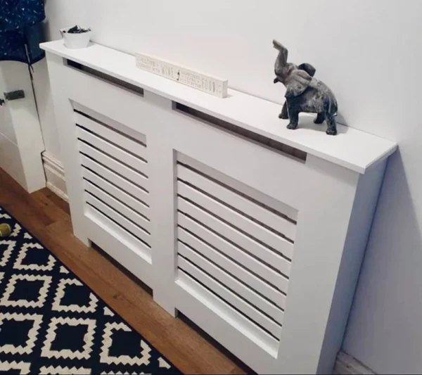 Horizontal Slat Radiator Cover