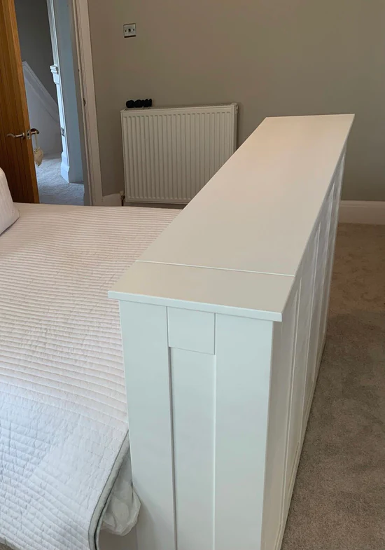 Custom Wooden Motorized TV Bed Frame AUUNIQUE