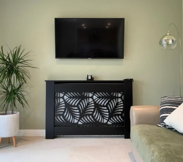 Radiator Cover with Rainforest Grill - Custom Made