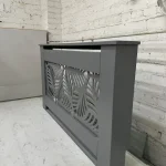 Bespoke radiator cover with rainforest grill – Moles Breath