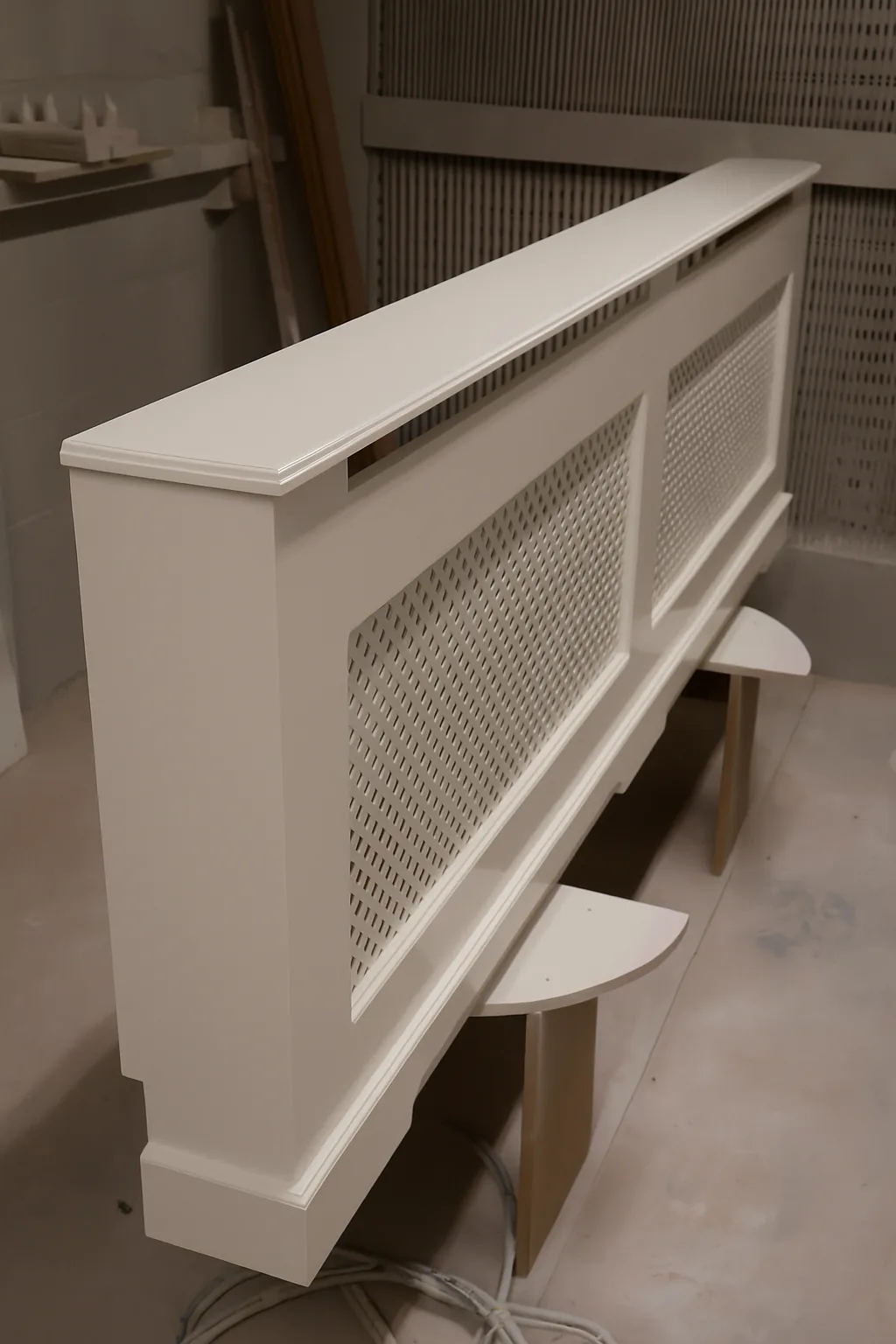 Regency Grill Radiator Cabinet, Bespoke Radiator Cover