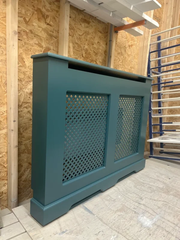 Inchyra Blue Diamond Pattern Radiator Cover