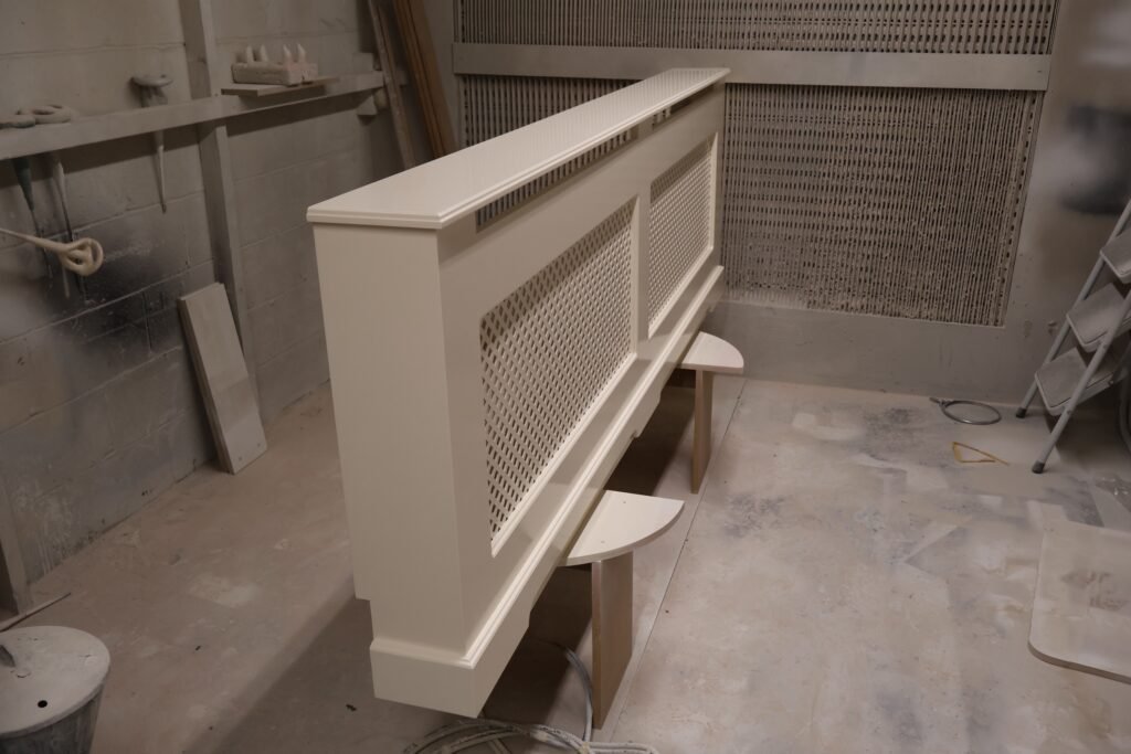 Custom Cream Regency Grill Radiator Enclosure | AUUNIQUE