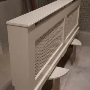 Custom radiator cover, Regency Grill, image: Cream