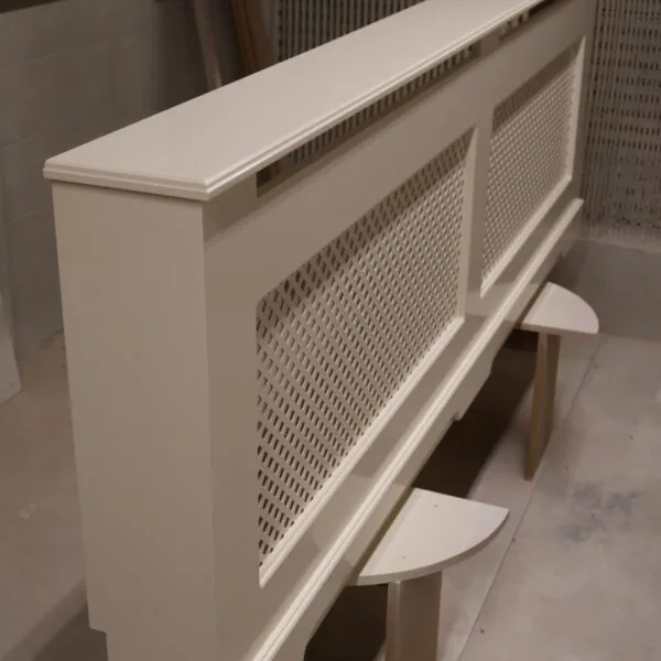 Custom radiator cover, Regency Grill, image: Cream