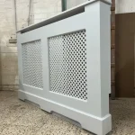 Pale Grey Regency Grill Radiator Cover