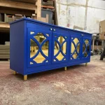 Ultra Blue Bespoke TV cabinet/sideboard