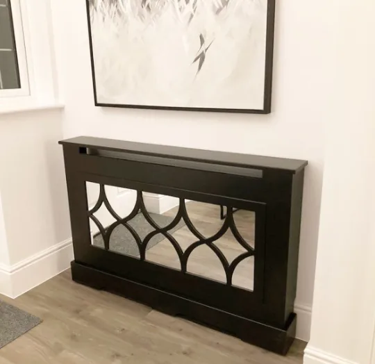 Sophisticated Black Florence Mirrored Cover