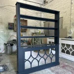 Florence Mirrored Radiator Cover with Bookshelf – Railings