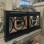 Mirrored Radiator Cover – Large Circular Fretwork