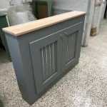 Grey double-door front Radiator Cover