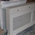 Bespoke Regency Grill Radiator Cover with Drawers