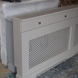 Bespoke Regency Grill Radiator Cover with Drawers