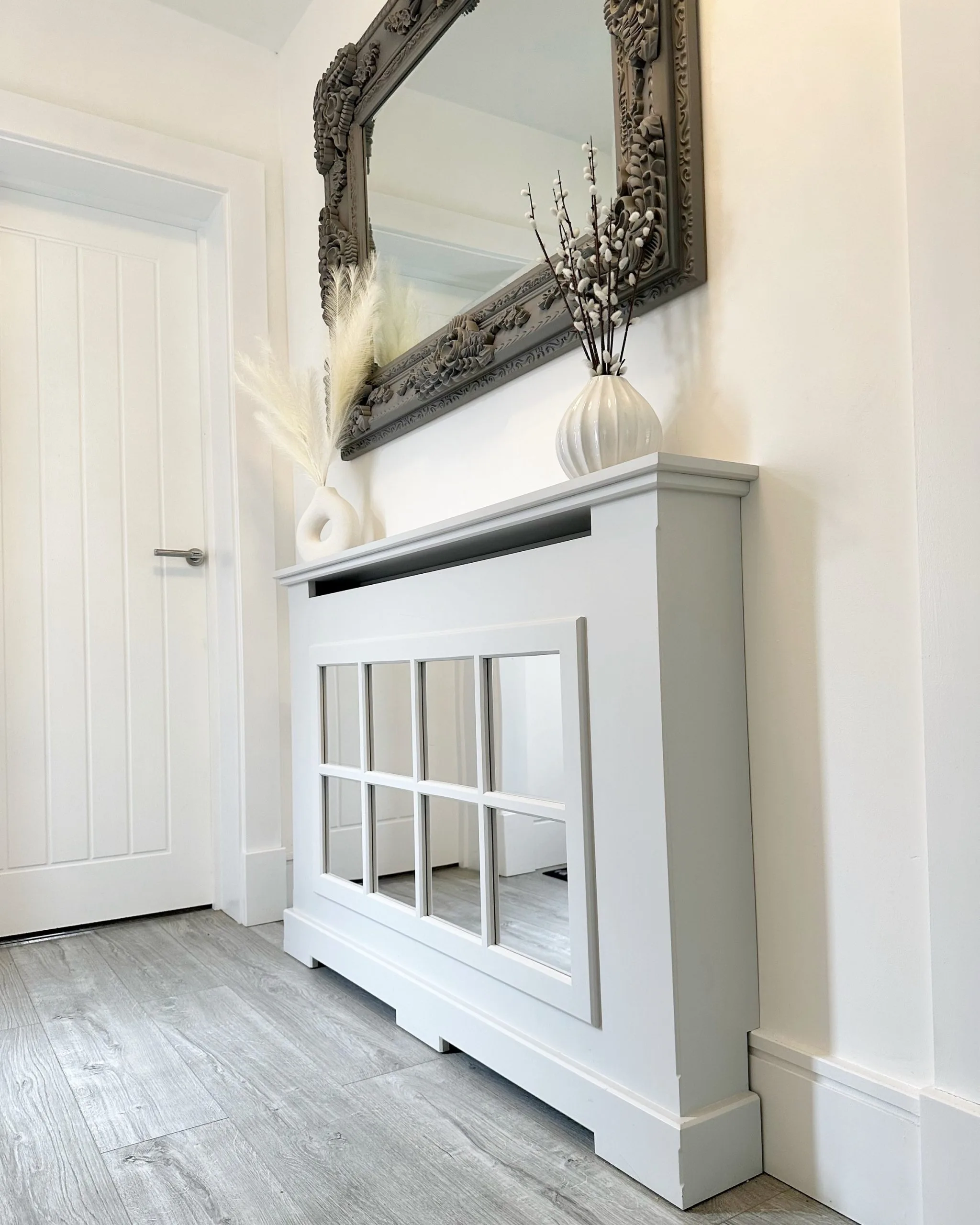 Mirrored Radiator Cover Grid Design (image, ammonite)