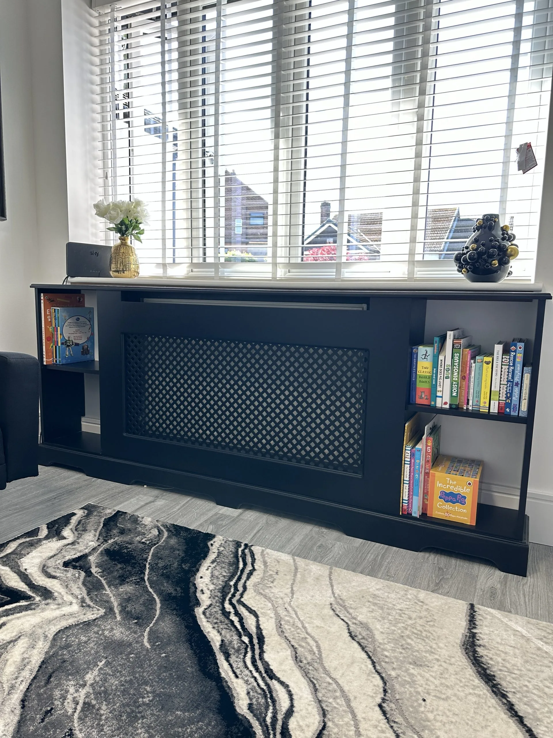 Regency Grill Radiator Cover with Side Shelves