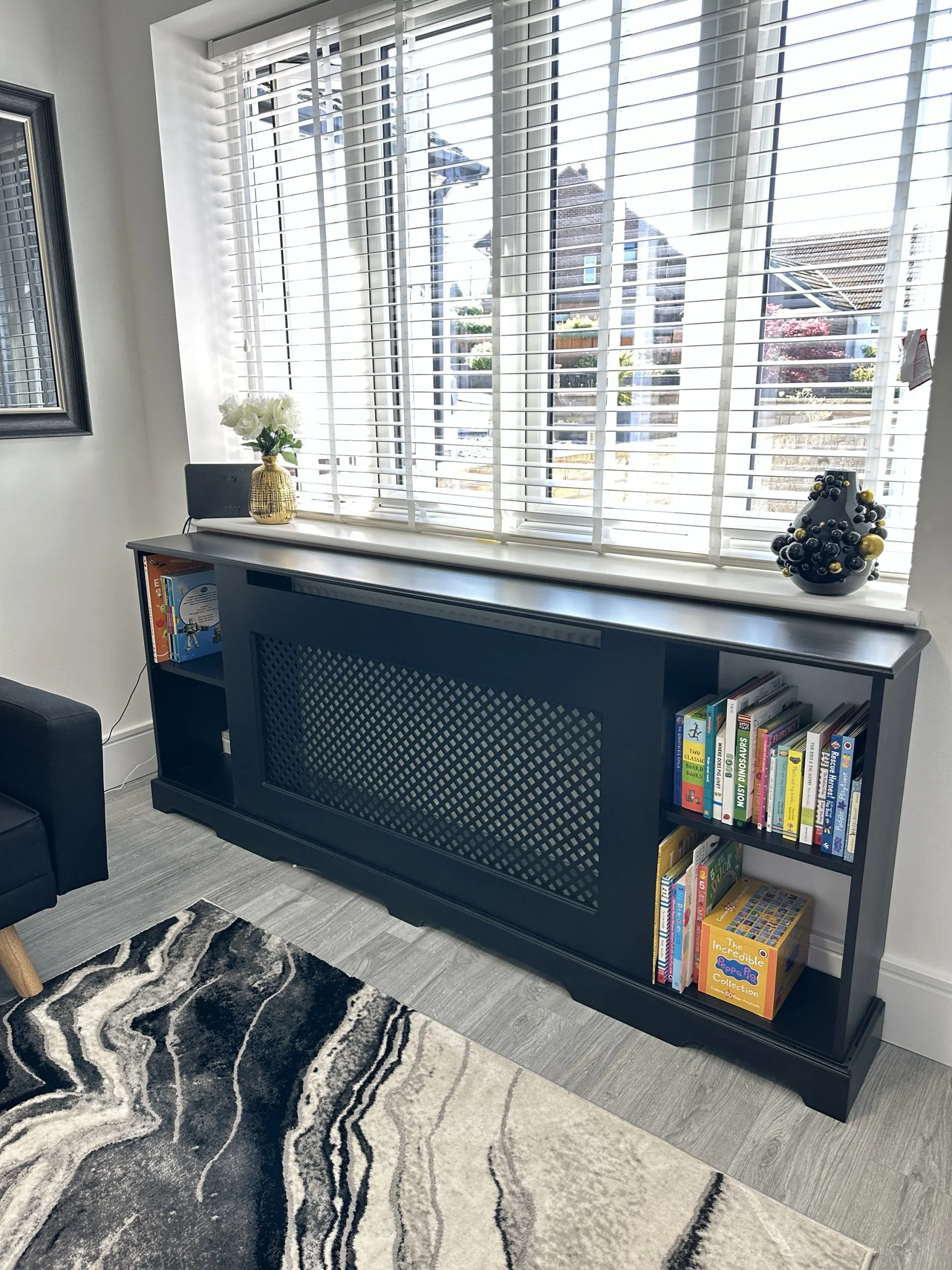 Regency Grill Radiator Cover with Side Shelves