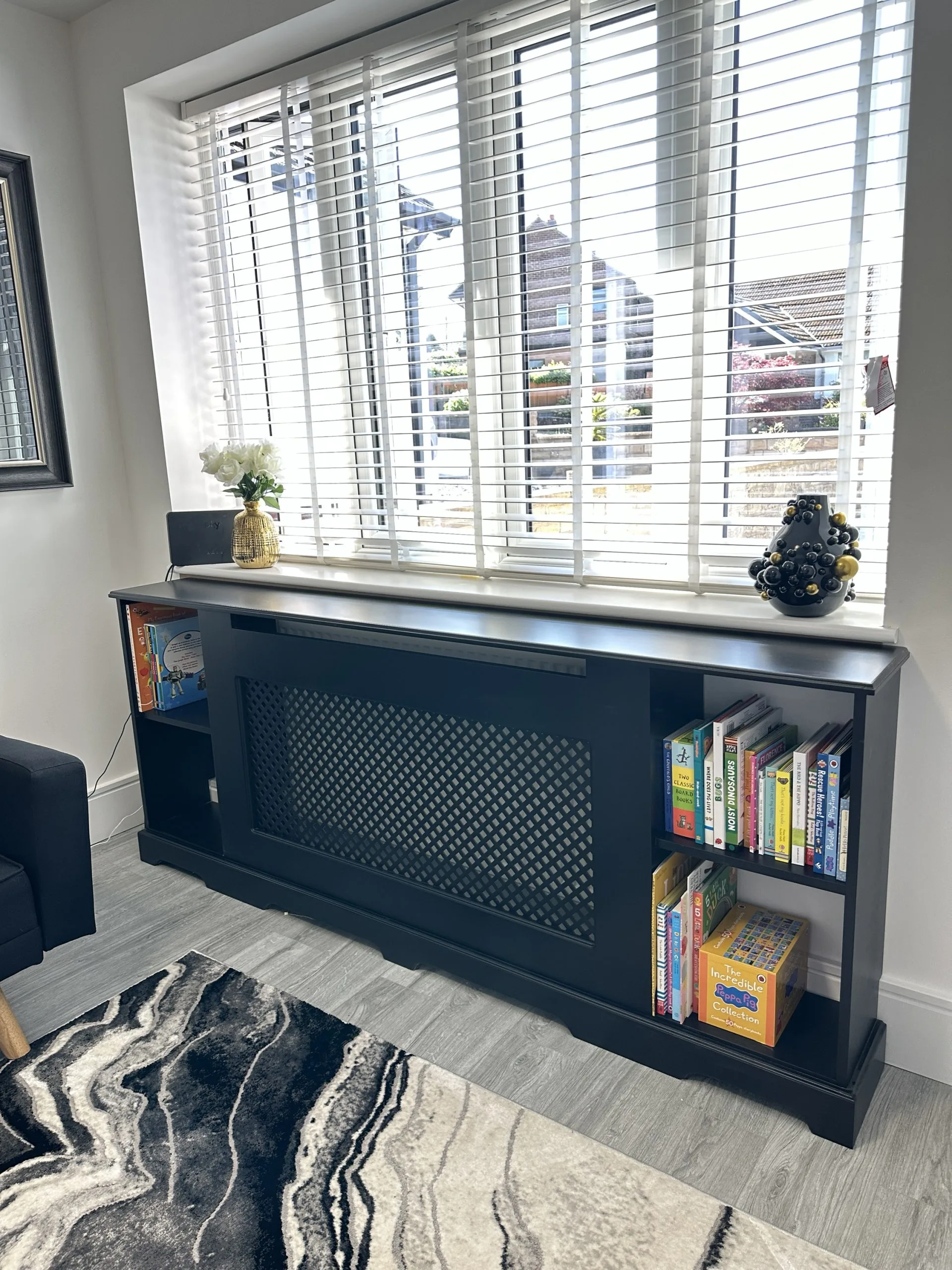 Regency Grill Radiator Cover with Side Shelves
