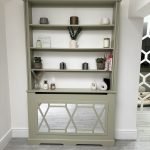 The Grace | bookshelf radiator cover – French Gray