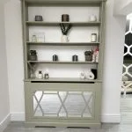 The Grace | bookshelf radiator cover – French Gray