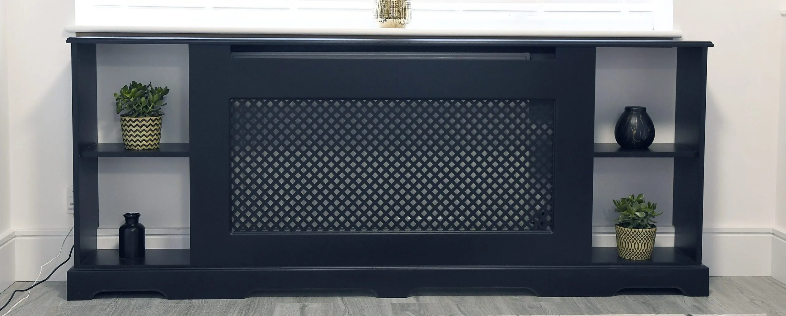 Regency Grill Radiator Cover with Side Shelves
