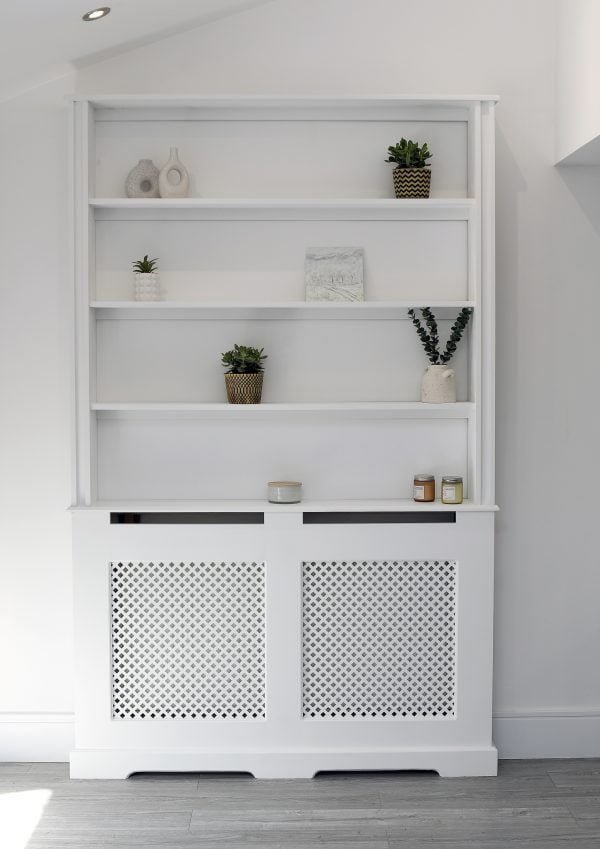 Radiator Cover - Regency Grill - Bookshelf