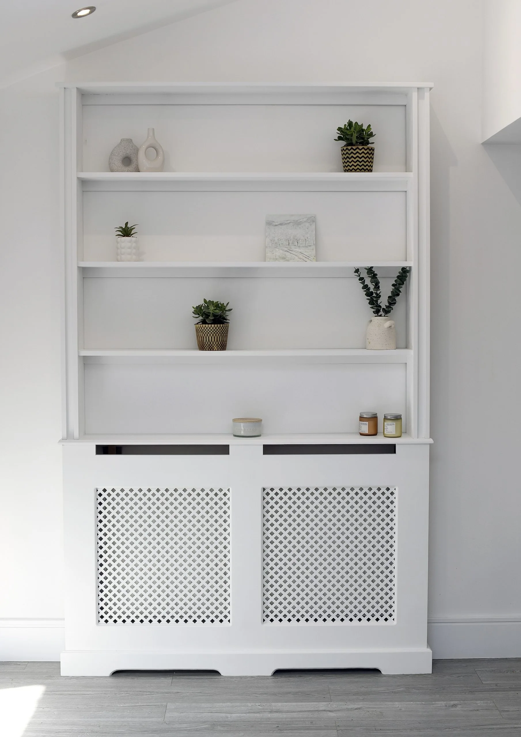 Radiator Cover - Regency Grill - Bookshelf