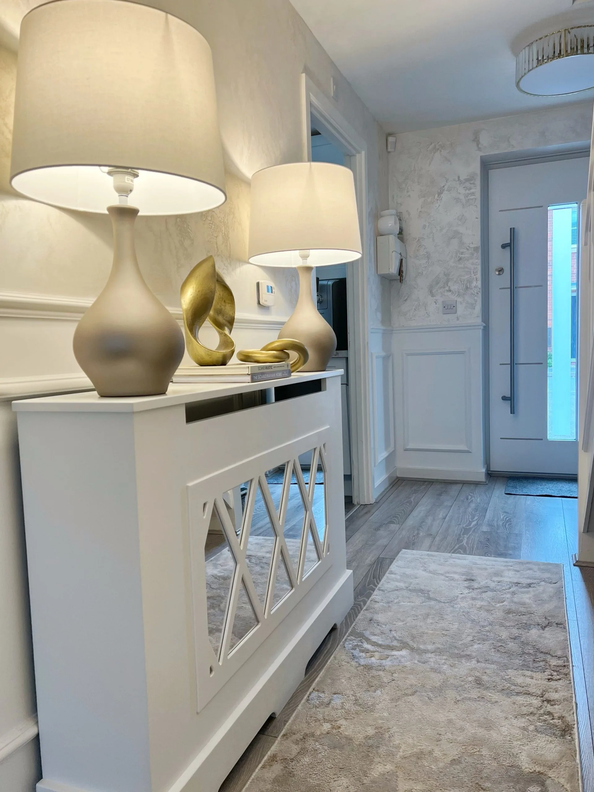 The Bailey Mirrored Radiator Cover