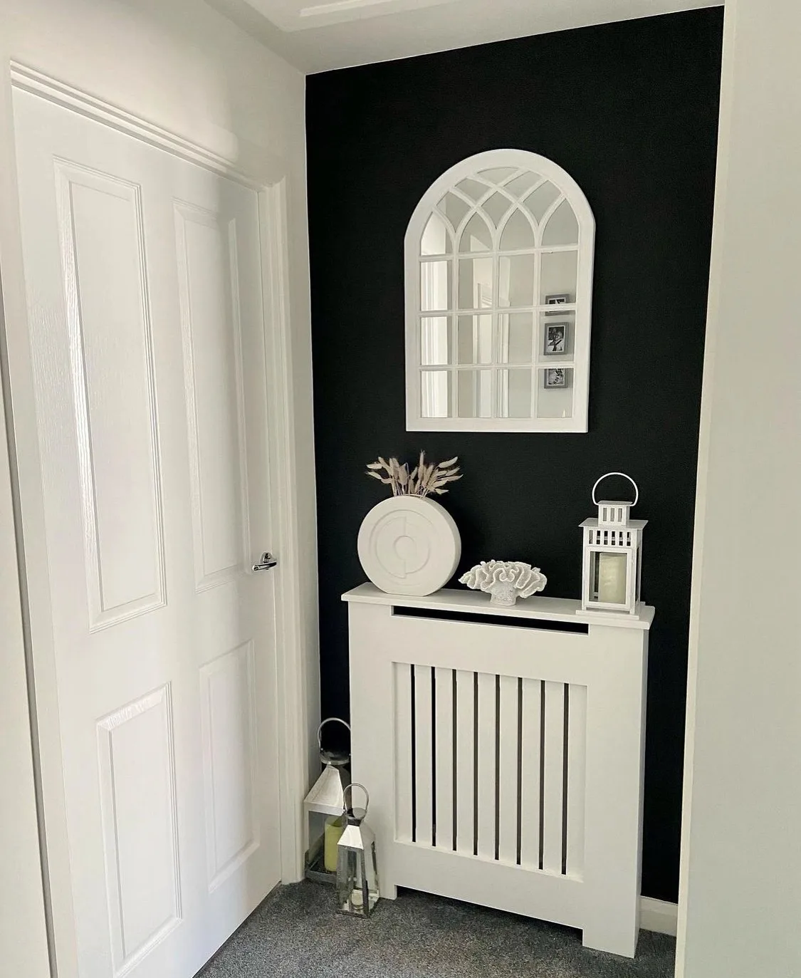 Vertical Slat Radiator Cover