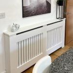 Vertical Slat Radiator Cover
