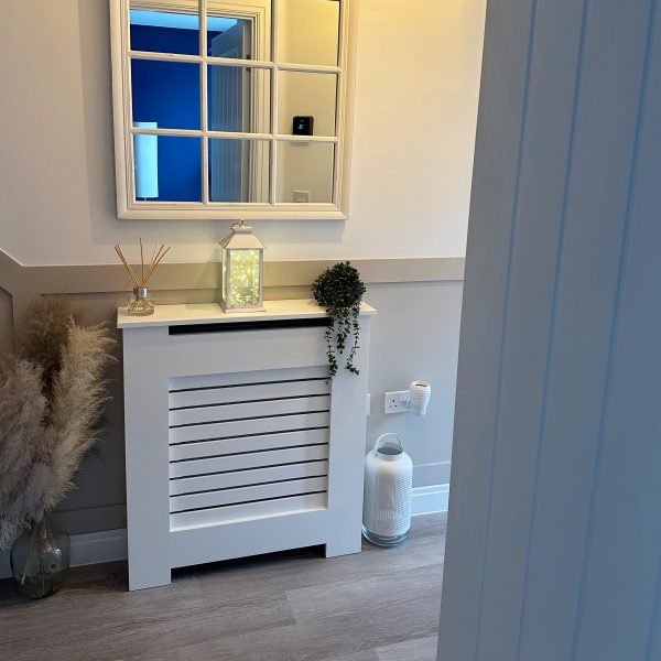 Horizontal Slat Radiator Cover