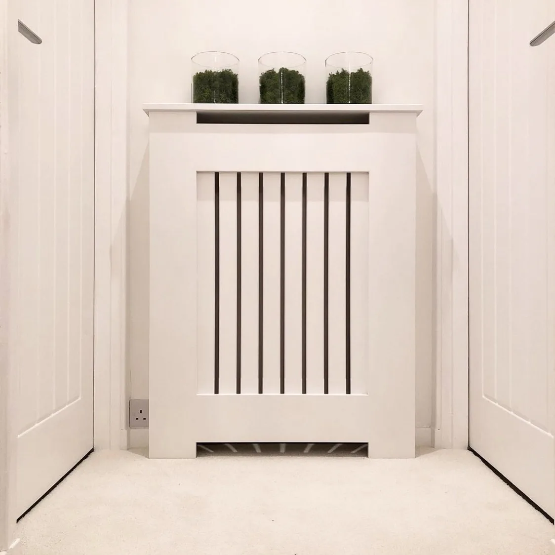 Vertical Slat Radiator Cover