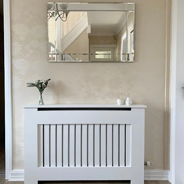 Vertical Slat Radiator Cover