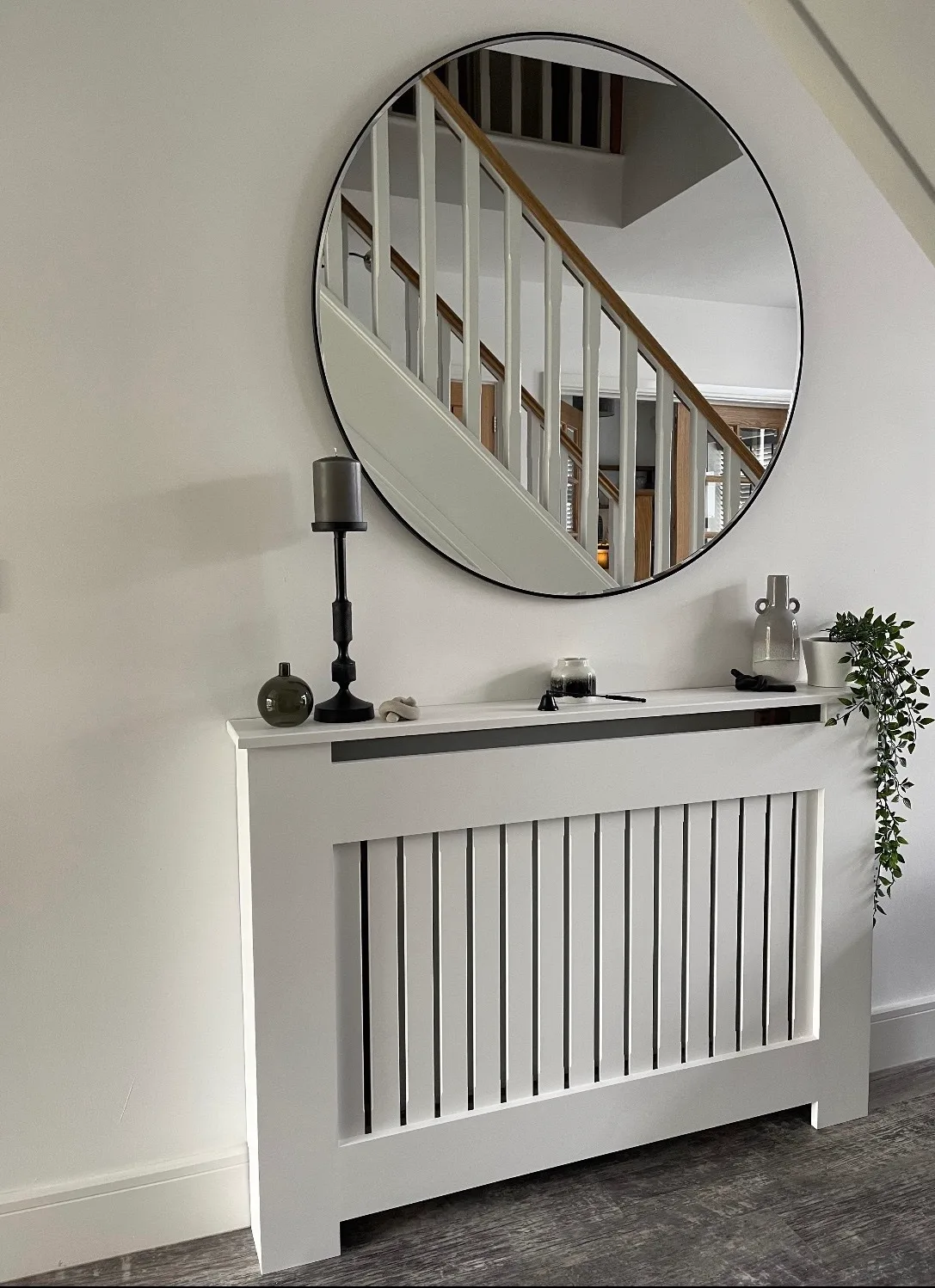 Vertical Slat Radiator Cover