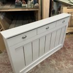 Radiator Cover with drawers, ammonite