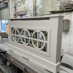 Mirrored Radiator Cover – Circular & Cross Fretwork