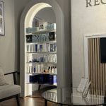Display Mirror, Salon mirror station, rear storage & LED lights