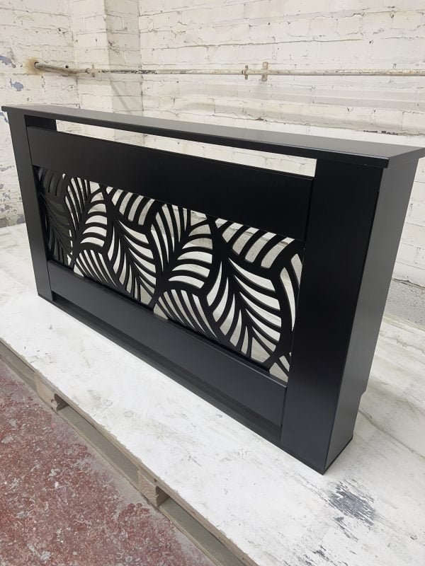 Radiator Cover with Rainforest Grill - Custom Made
