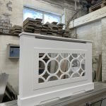Mirrored Radiator Cover – Circular Fretwork