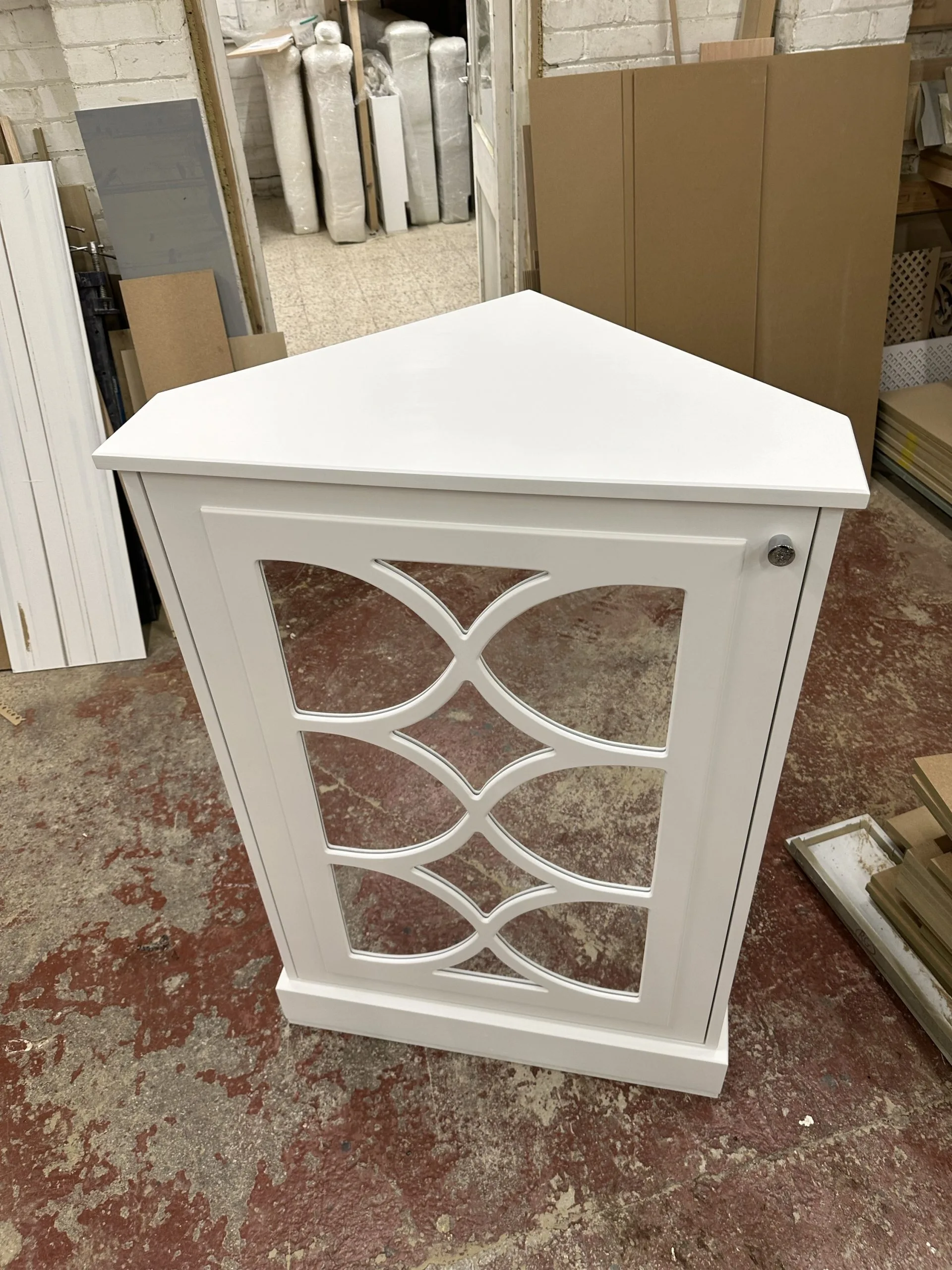 corner unit with storage