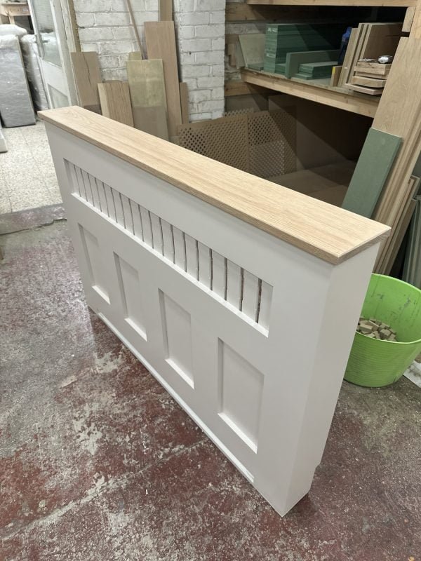 White Oak Top Radiator Cover