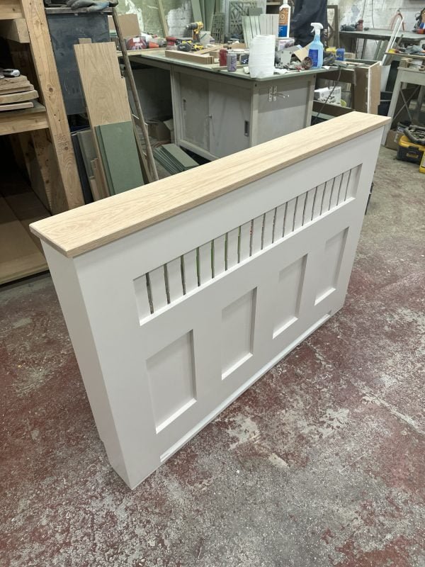 White Oak Top Radiator Cover