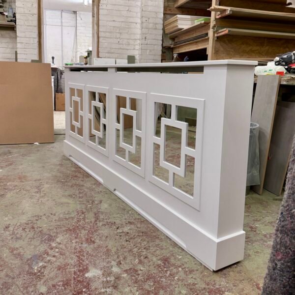 Mirrored Radiator Cover, Rectangle fretwork