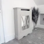 The Bailey Mirrored Radiator Cover Deluxe (Image Ammonite)