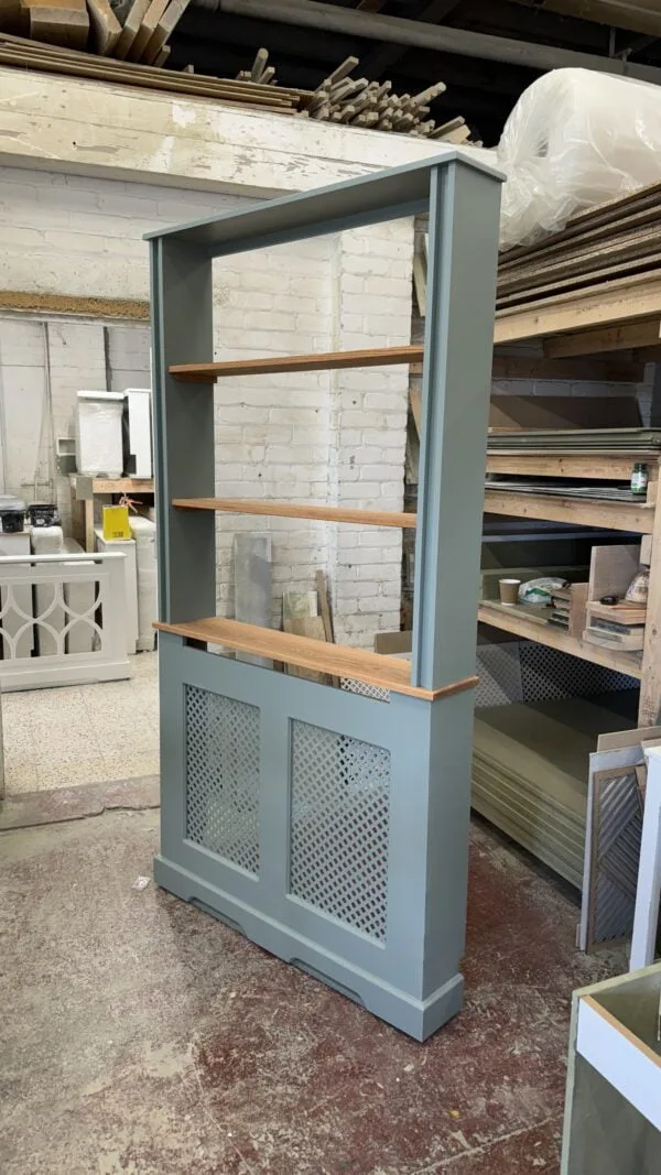 Regency Bookshelf Radiator Cover | Stylish Storage Solution