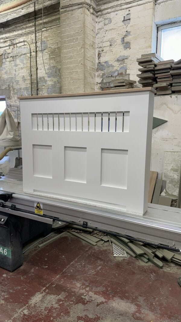 White Radiator Cover