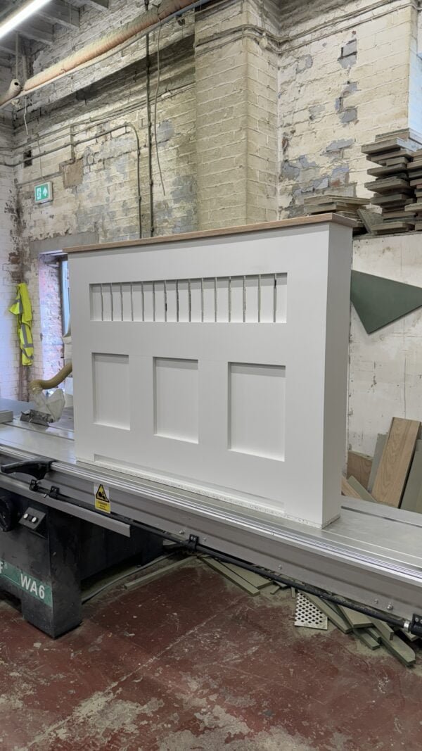 White Radiator Cover